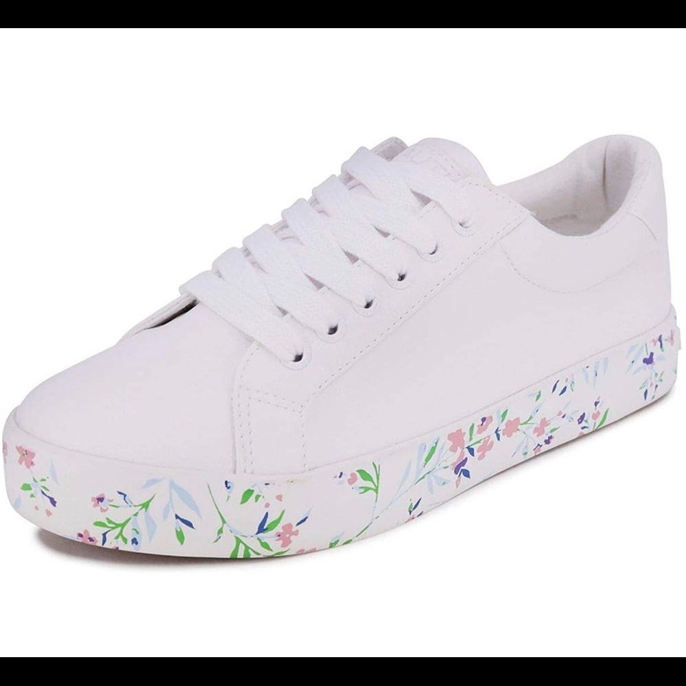 Nautica Women Sneaker Casual Shoes floral Lace-Up